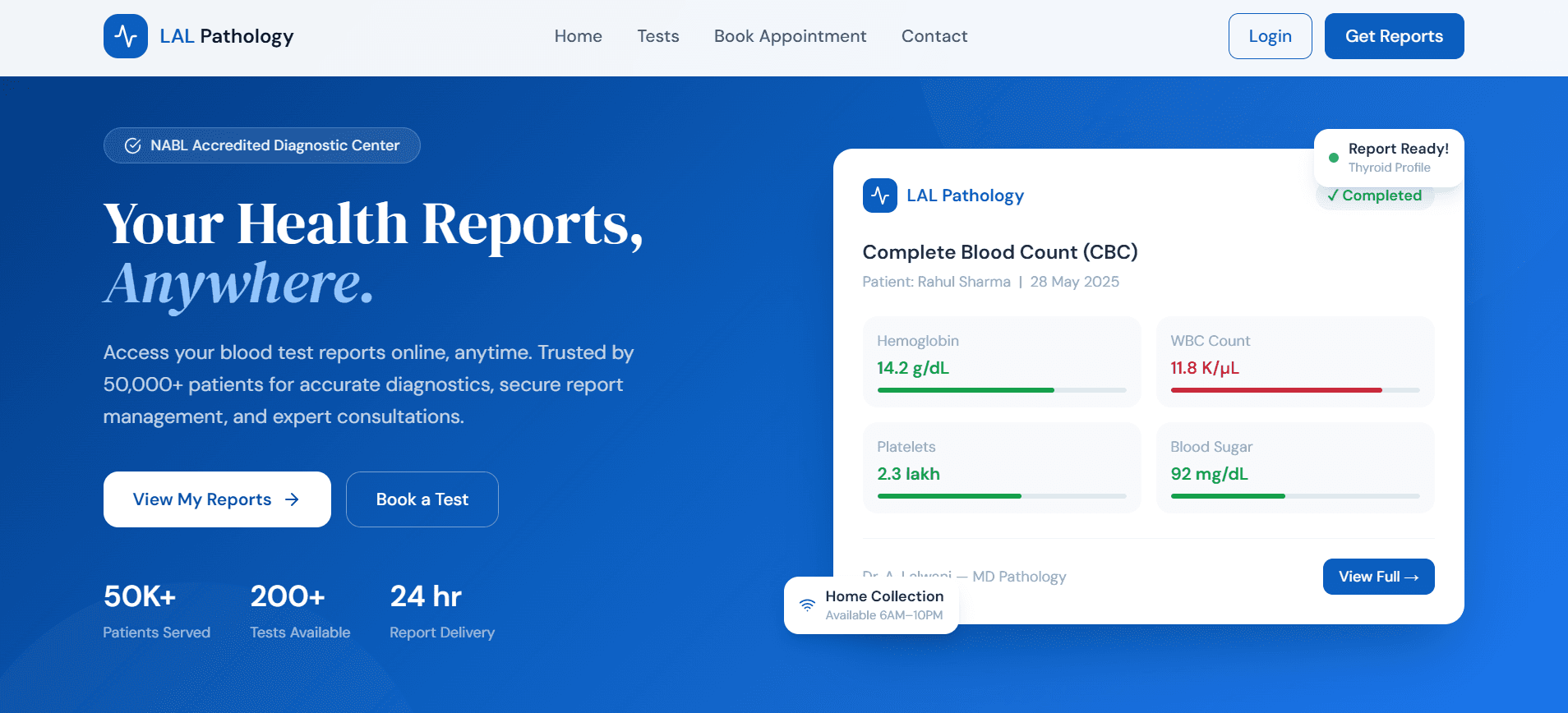 Pathology Management System