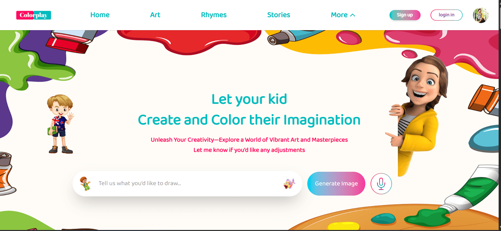 ColorPlay — Images Generations